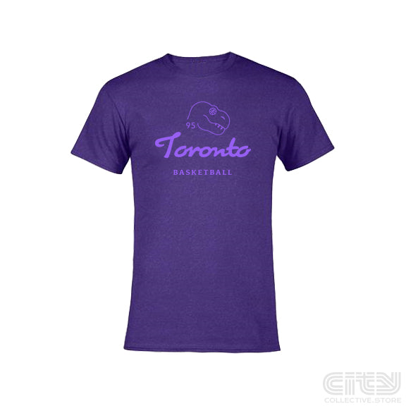 Toronto Basketball Purp Tee