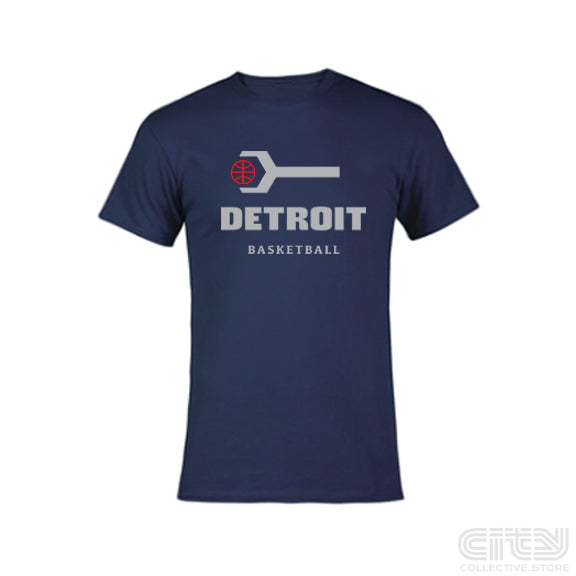 Detroit Basketball Wrench Shirt