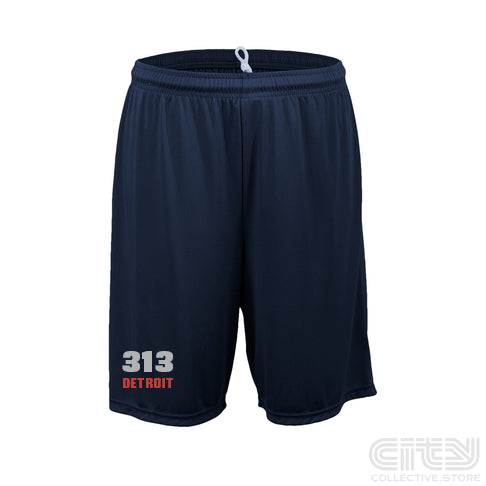 Detroit 313 Basketball Shorts